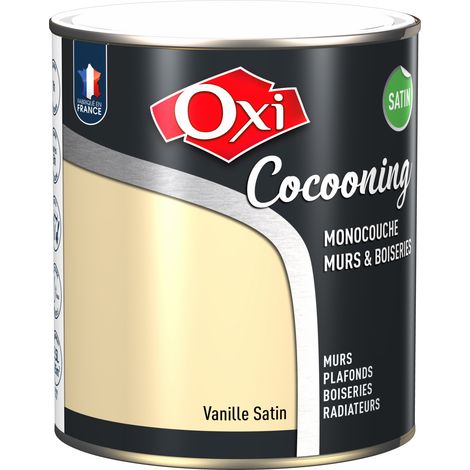 Owatrol-COCOONING MURS & BOISERIES SATIN-Peinture d'intérieur monocouche pour murs & boiseries-Vanille 2.5 litres