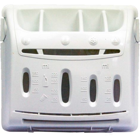 Bac à lessive pour lave-linge – Bac à détergent – Compatible avec machines à laver VEDETTE et BRANDT – Pièces détachées