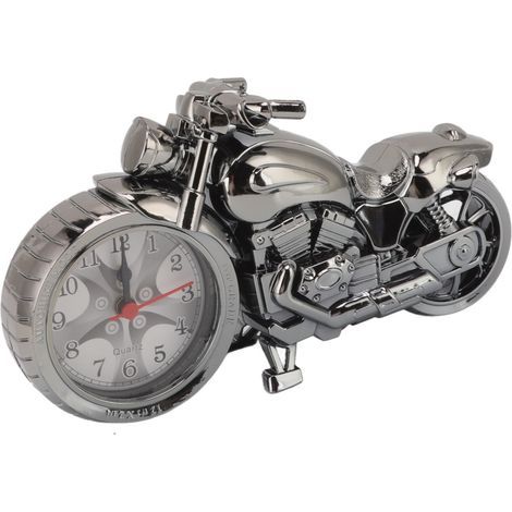 Motorradwecker, raffiniertes Vintage-Motorrad-Design, für Kinder, Zuhause, Auto, Büro, 168B, Dunkelgold, einfarbig (1/5)