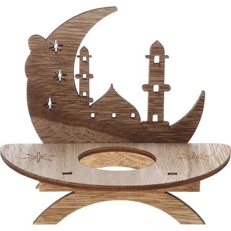 Ramadan-Holzkerzenständer-Dekoration, Ramadan-Kerzenständer-Kerzenornament