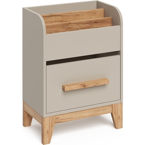 Libreria Malia, Cachemire, 55 x 70 cm con cassetto, Vitalispa (1/5)