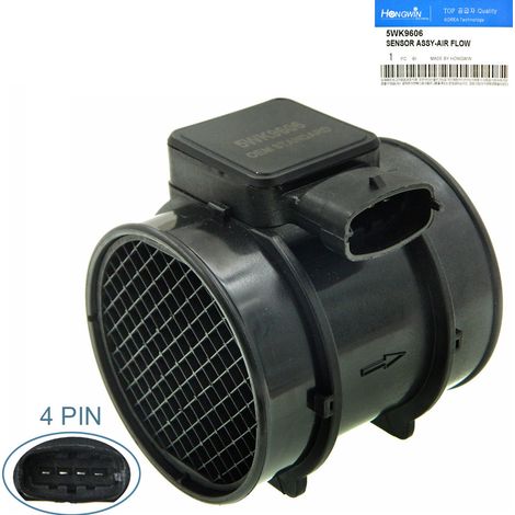 Capteur de débit d'air compatible avec Opel Vauxhall 5WK9606 13621432356 (1/5)