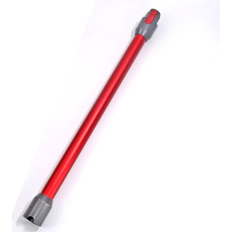 Teleskoprohr, starre Stangenverlängerung, kompatibel mit Dyson V11, V10, V15, V8 und V7, 73 cm Länge, Schnellverschlussrohr – Rot