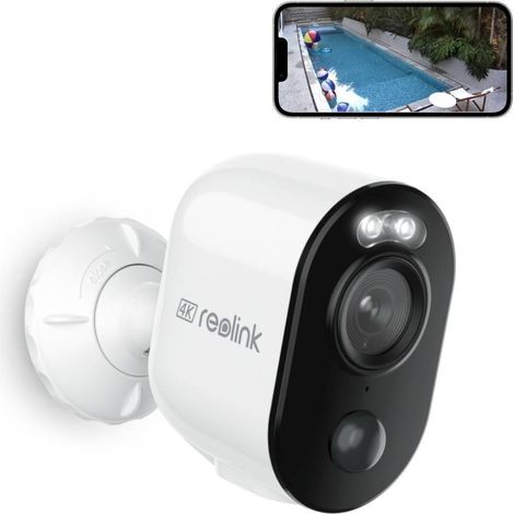 Reolink 8MP Akku 2,4/5GHz WLAN Überwachungskamera Aussen, Farbnachtsicht, KI-Erkennung, Keine Monatsgebühr, Spotlight (1/5)