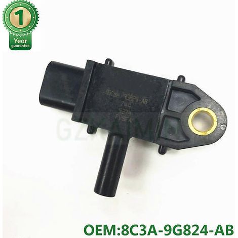 Capteur de pression différentielle DPF OEM 8C3A-9G824-AB 8C3A-9G824-AA de haute qualité, compatible Ford (1/5)