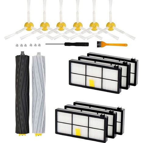 Accessoires pour aspirateur iRobot Roomba séries 800 et 900 – Kit de remplacement de 14 pièces (1/5)