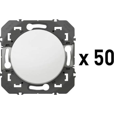 Legrand Dooxie interruptor blanco pack de 50 unidades