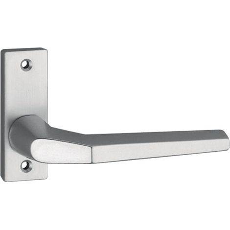 Pulsante di maniglia con foro 1390/0000 Alluminio F1, lunghezza 8 mm, con testa arrotondata