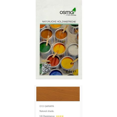 Osmo Decking Oil - Garapa - Sample 5ml