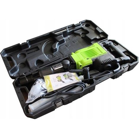 Zipper – Marteau-piqueur 1700 W – Énergie d'impact 65 Joules – Cadence 1900 coups/min – Pour béton armé – Livré avec burins et coffret — vue 4