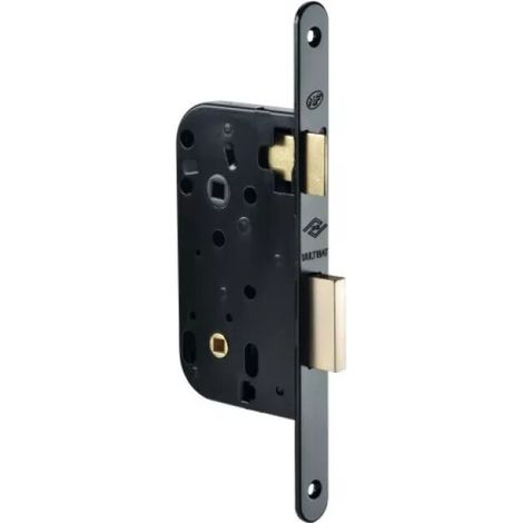 Ferco – Gâche pour crémone 1/2 tour en acier – Dimensions 100mm x 30mm x 20mm – Sécurise portes – E150700001