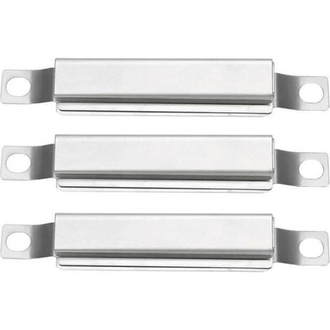 6 Tubes croisés, Acier inoxydable, Longueur télescopique 12,7-21,59cm, Pour gril à gaz (1/4)