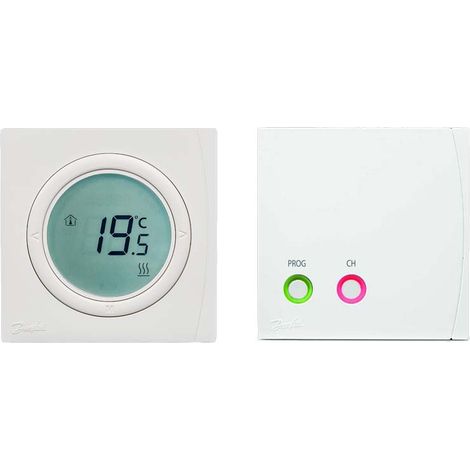 Thermostat d'ambiance électronique radio RET2001 - piles - Danfoss