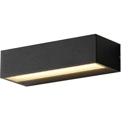 Wasserdichte LED-Wandleuchte für den Außenbereich, Garten- und Veranda-Wandleuchte, D-20cm, 12W- (1/5)