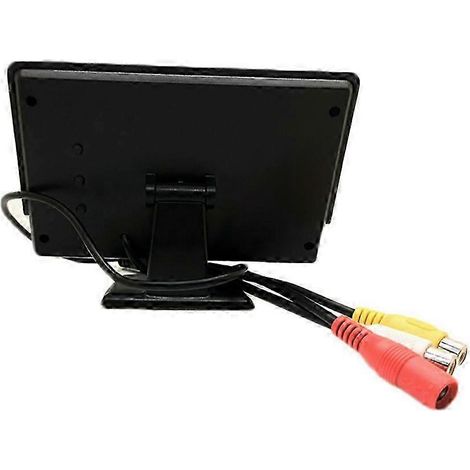 Moniteur de recul LCD 4,3 pouces, caméra de recul, kit de système de stationnement étanche avec vision nocturne, aide au stationnement. (1/5)