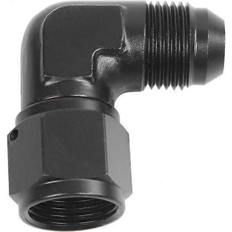 4 raccords de tuyau pivotants à emboîter, noirs, AN6 AN8 femelle vers mâle AN6 à 90 degrés (1/5)