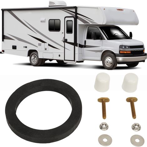 Zubehör für Wohnmobile 385311652 Wohnmobiltoilette mit Dichtungssatz, kompatibel mit Dometic 300 (1/5)