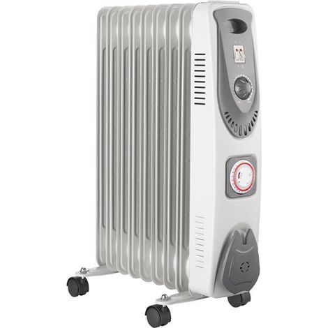 Airmaster CR2TSL Slim Oil Filled Radiator 2.0kW AIRCR2TSL