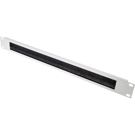 Panneau passe-câbles en Acier RS PRO à utiliser avec Unité de rack 1U ( Prix pour 1 )