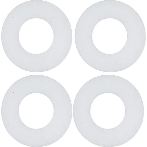 Lot de 4 rondelles de diaphragme en caoutchouc 816 418 00 1 pour Geberit