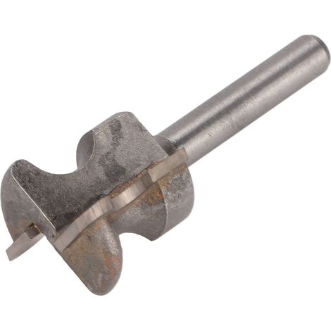 Fraisé pour poignée encastrée en carbure rectifié précis durable manche rond 1/4po pour liège bois 1/4x1 (1/5)