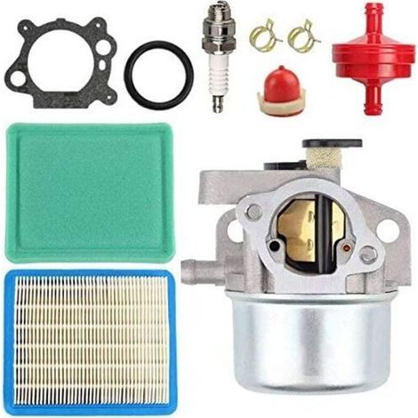 Carburateur pour moteurs Briggs & Stratton 675, 675ex, 725ex – Inclut filtre à air, joint, bougie d'allumage – Optimise rendement moteur (1/5)