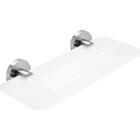Tablette L. 30 Cm, Plexiglas, Avec Fixation Inox Brossé, Unix Nimco (1/3)