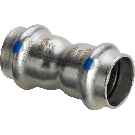Viega Sanpress Inox LF-Manicotto, d 54mm acciaio inossidabile modello 2315LF, 666088