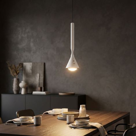 LED Hängeleuchte Pendelleuchte Wohnzimmerlampe Taschenlampe Touchdimmer D 9,9 cm