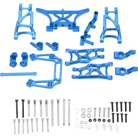 Kit de Suspension Métallique Avant/Arrière pour TRAXXAS SLASH 2WD - Pièces de Rechange en Métal pour Amélioration de Direction (1/5)