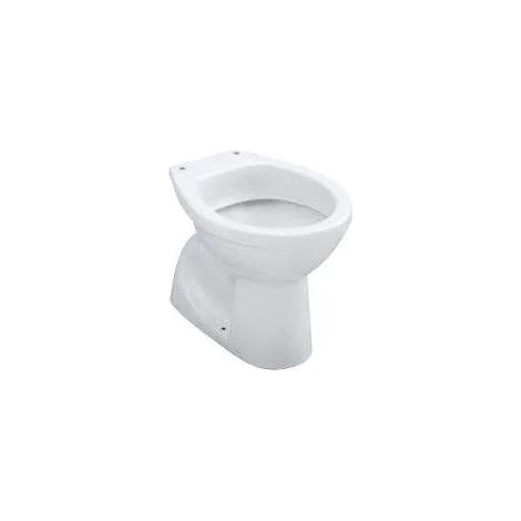 Allia – Cuvette WC Publica SV sortie arrière cachée 51x36cm – Alimentation indépendante – Céramique blanche pour collectivités – Évacuation verticale