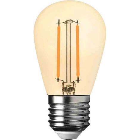 Lampadina LED Filament 1W E27 2700K Ambra Eko-Light (1/2)