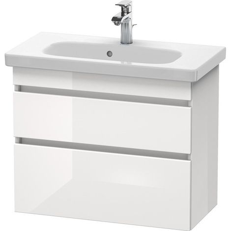 Meuble sous-vasque DURASTYLE 730x350mm blanc brillant