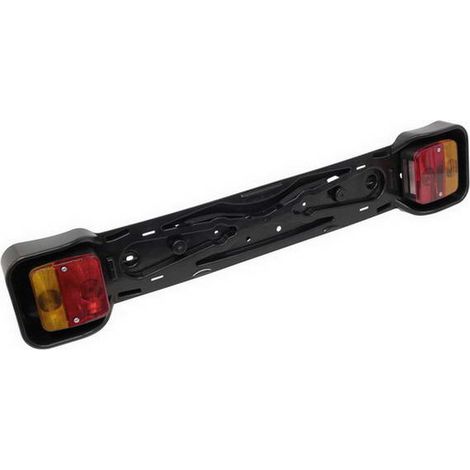 BARRE D'ECLAIRAGE ARRIERE POUR PORTE VELO 85X15CM