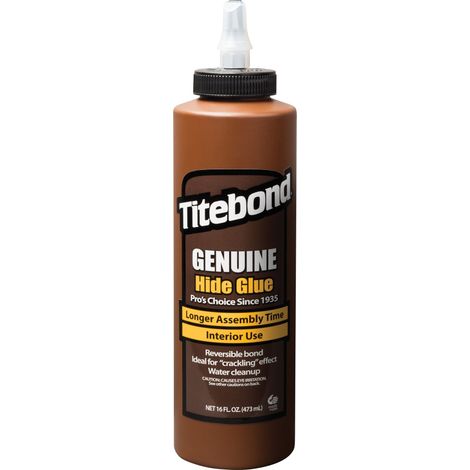 Colle à Bois Titebond Hide GLue Conditionnement: 16oz (473 ml)