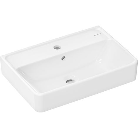 hansgrohe Xanuia Q Lavabo compacto, con agujero para grifo, con