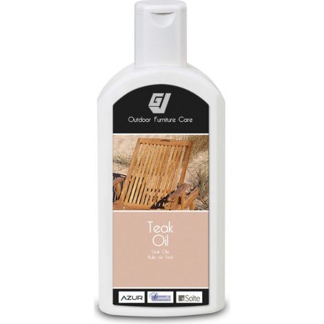 Huile de teck Gescova 500 ml - Protection couleur brun miel (1/2)