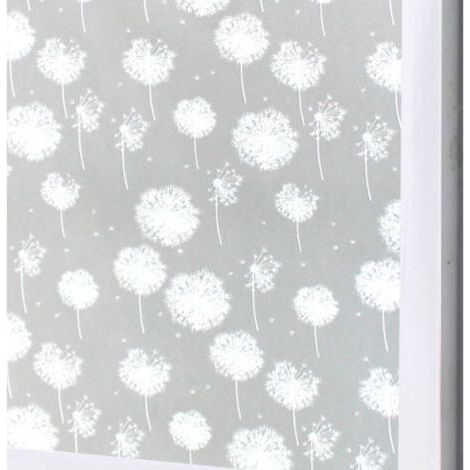 45 x 200 cm blickdichte Fensterfolie, elektrostatische Fensterfolie, Sichtschutzfolie, selbstklebend, einfach anzubringen, wiederverwendbar für Schlafzimmer