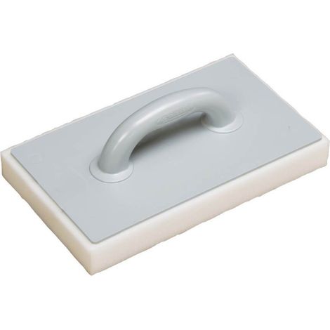 REINIGUNGSPLATTE AUS WEISSEM SCHAUMSTOFF 33X19X4CM TALIAPLAST - 302204