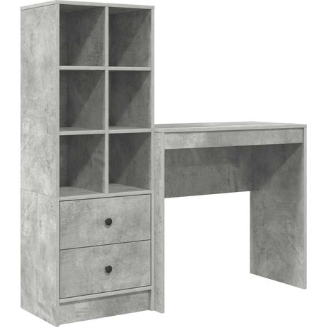Maison Exclusive - Schreibtisch mit Schubladen mit Regal 2 pcs Be