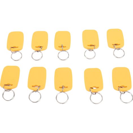 10 pièces cartes IC ID et porte-clés ID lisibles écrivables bi-fréquence multifonction contrôle accès résidentiel parkings entreprises centres commerciaux (1/5)