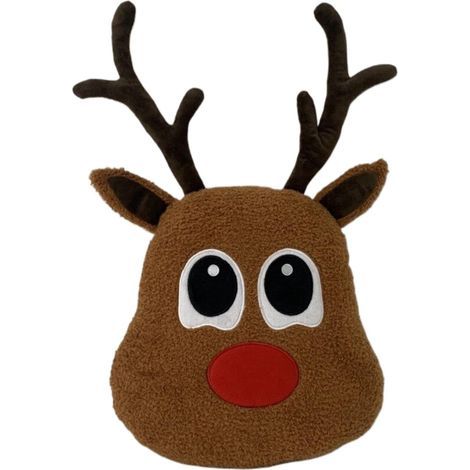 Oreiller de Noël universel en liquidation. oreiller sapin de Noël en peluche. oreiller bonbons. à poche. simple et sophistiqué. taie d'oreiller exquise et douce pour la peau (1/5)