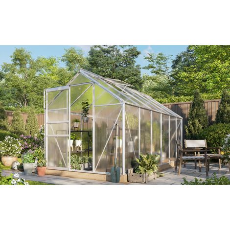 Vitavia Gewächshaus "Comet 7500", aluminium, 7,5 m², 4 mm HKP (1/5)
