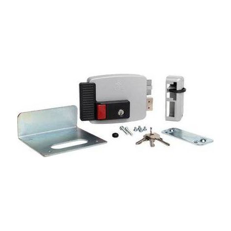 SERRATURA METALLO APPLICARE ELETTRICA 11761N CISA - ZINC C.TONDO FISSO M2+SCR+TETT E.MM 50/80 DX - 1 pezzo