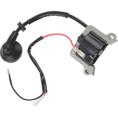 Bobine d'allumage compatible avec débroussailleuse 63 cm³, moteur 48F, tondeuse à gazon 1E48F (1/5)