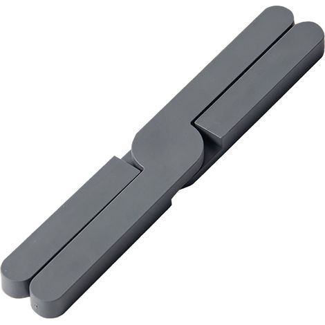 Dessous de plat pliable antidérapant, pliable, en forme de croix, en TPR résistant à la chaleur, pour la cuisine, gris foncé. Support pour casseroles et poêles chaudes.