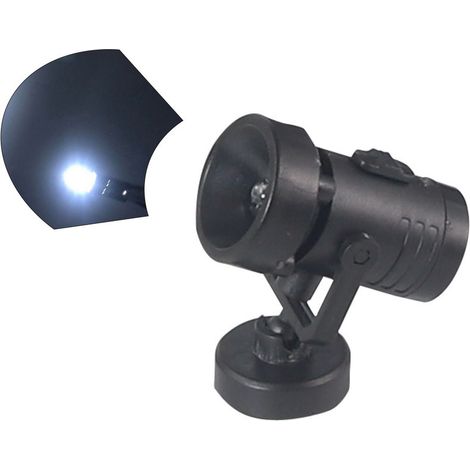 Projecteur LED - Pour Figurines - Sans Fil - Multicolore - 3,5 x 4 x 2 cm - 4 Pièces (1/5)