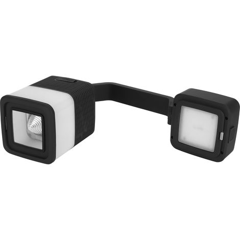 Tragbare Bluetooth-Schreibtischlampe, multifunktionales Nachtlicht, Outdoor-Schreibtischlampe, Schwarz (1/5)