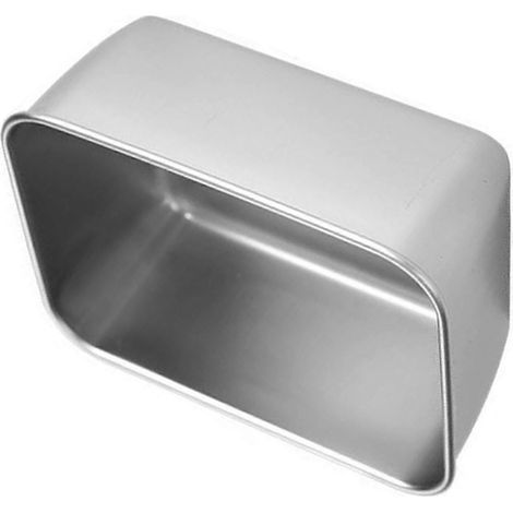 Boîte de rangement rectangulaire en acier inoxydable avec couvercle pour la conservation des aliments, idéale pour la maison, les restaurants et les cuisines. (1/5)