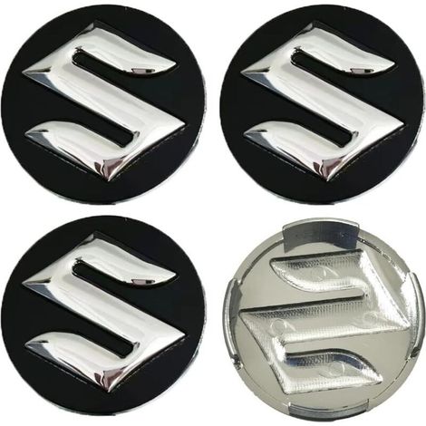 4 Nabenkappen mit 54 mm Durchmesser für Suzuki Swift, SX4, S-Cross, Ignis, Vitara, Solio, Bandit und Swace, Rostschutz für Felgen. (1/5)